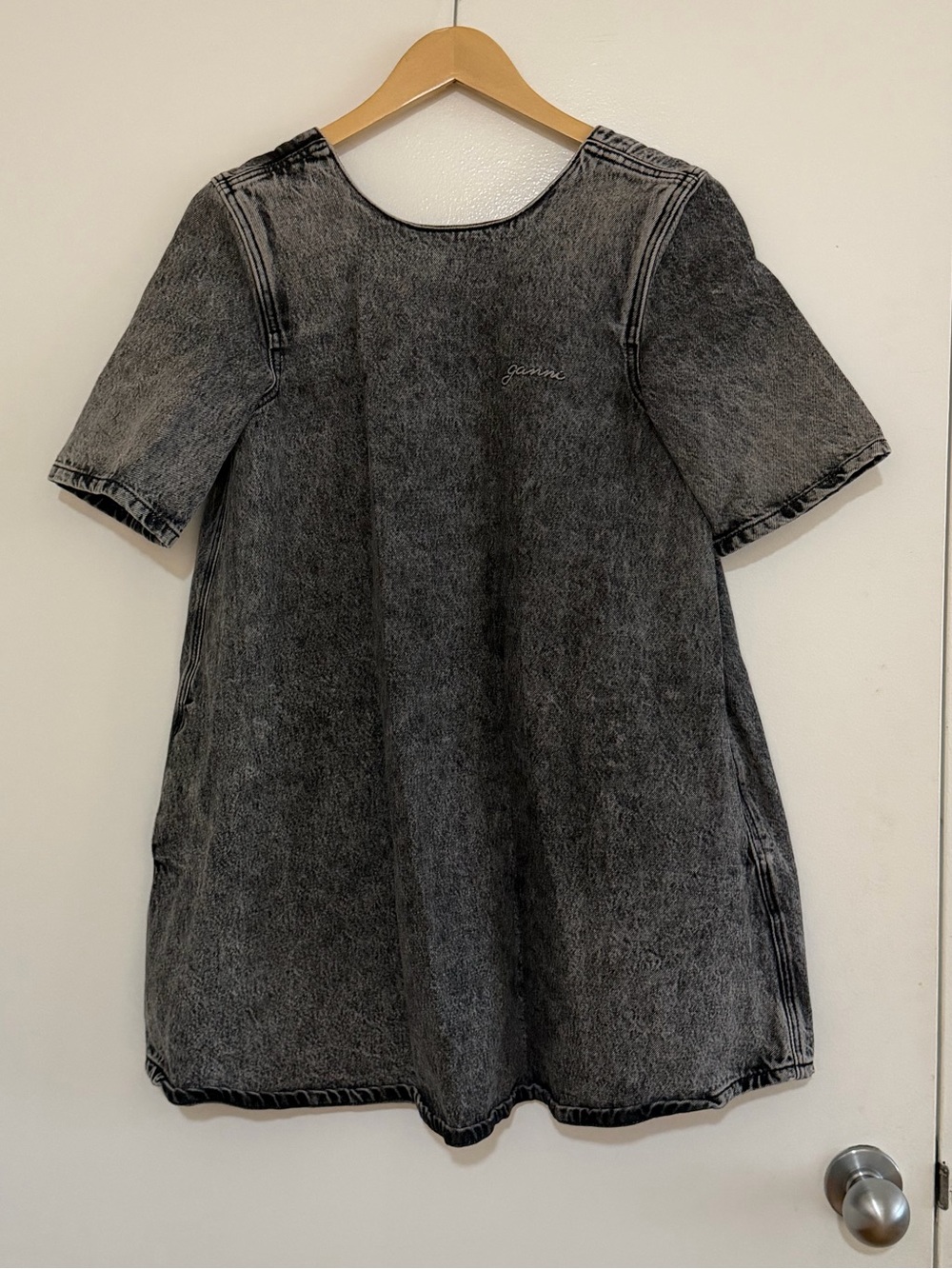 Ganni denim dress